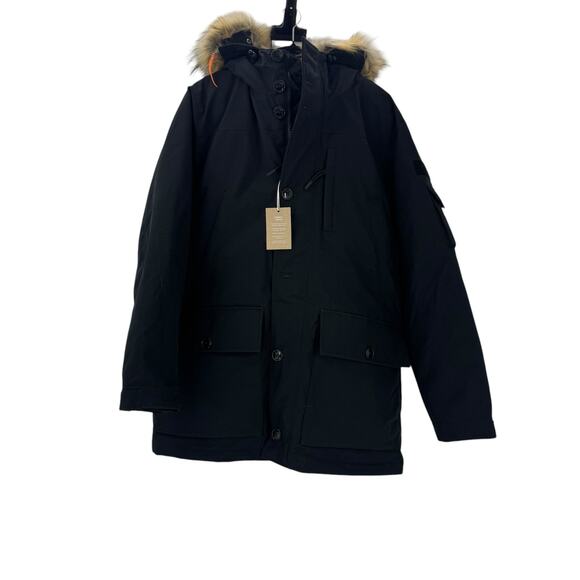 J.Crew Men's Black Hoodied Nordic Parka With PrimaLoft® Size M NWT - Picture 6 of 15